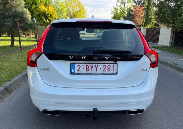 Volvo V60 cena 46800 przebieg: 232123, rok produkcji 2014 z Rajgród małe 326